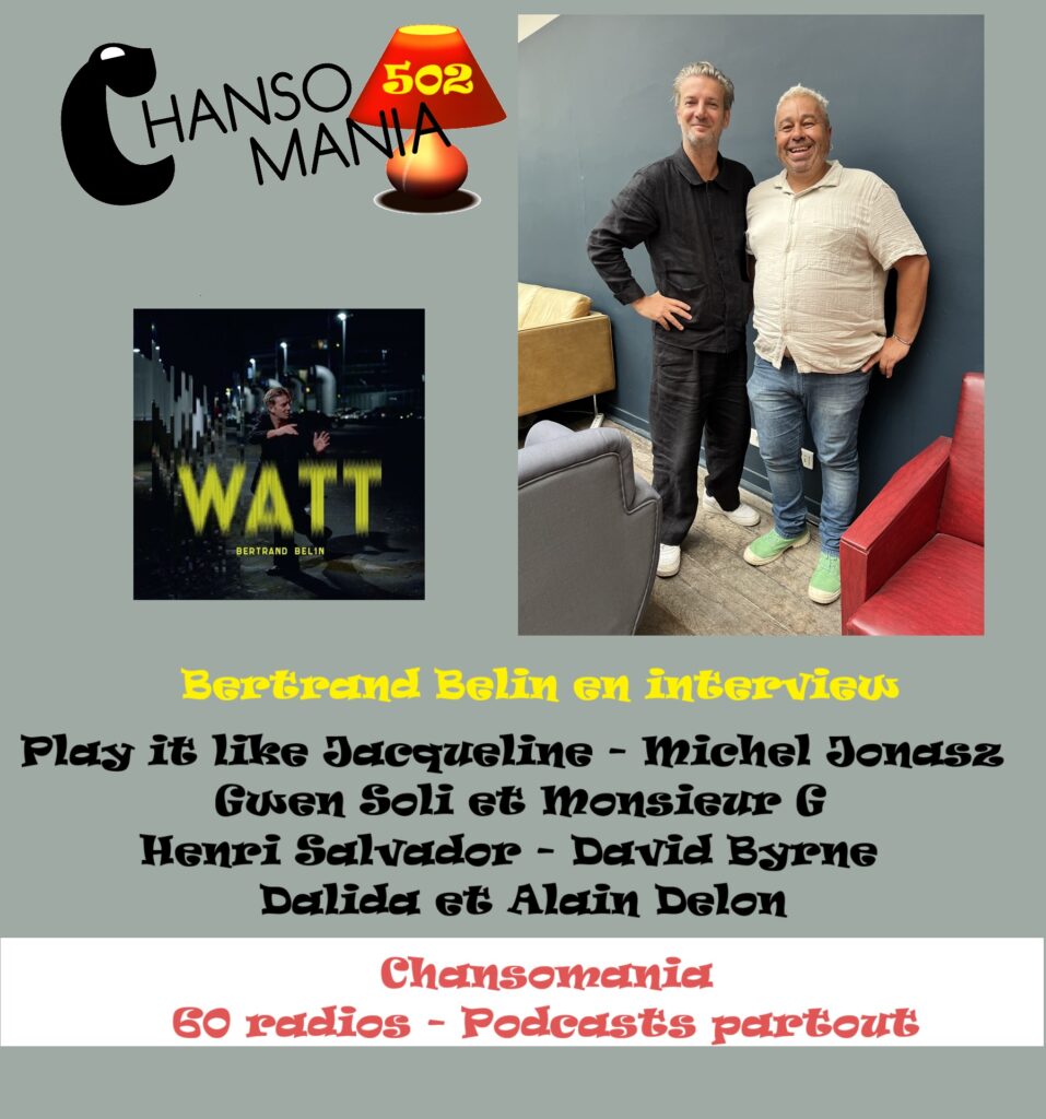 bertrand belin chansomania