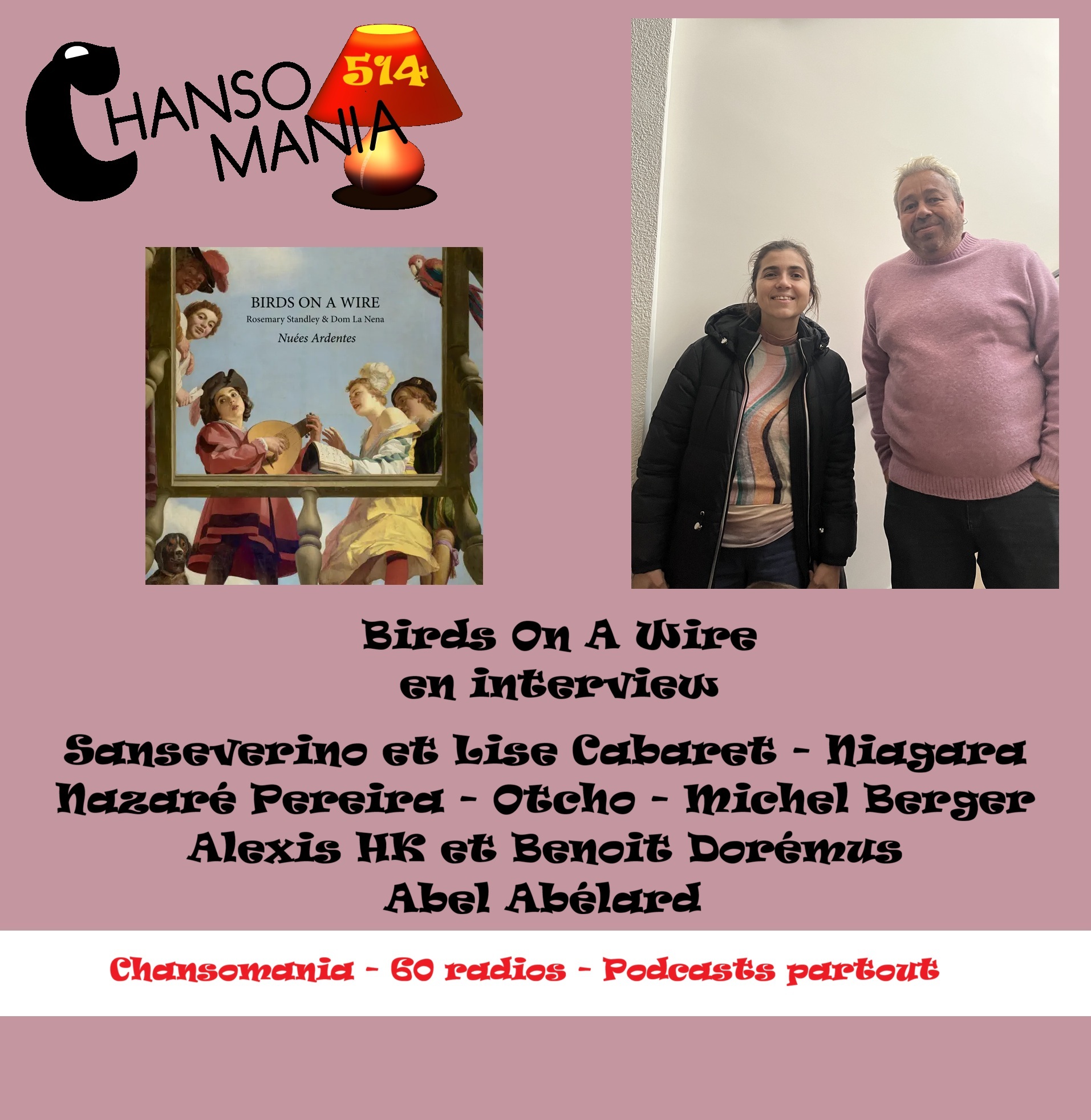 birds on a wire chansomania