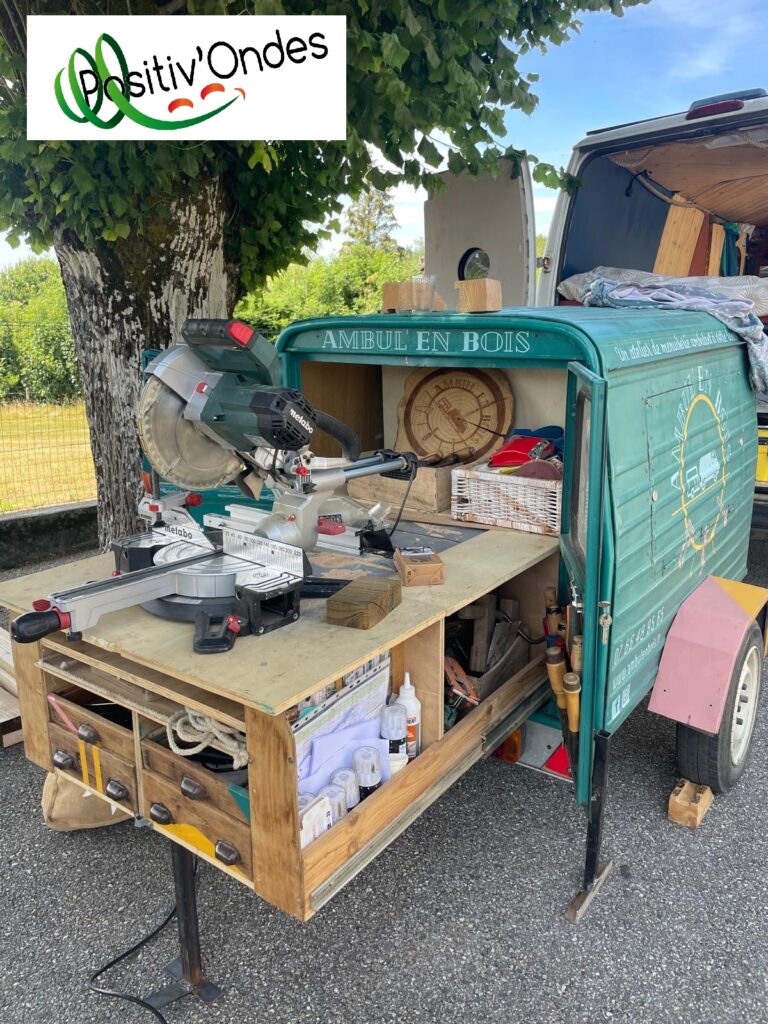 positiv'ondes ambul'en bois